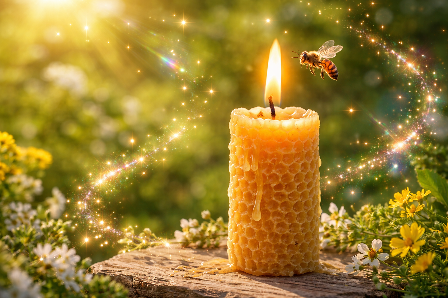 Velas de miel: por qué se usan en rituales de abundancia y qué significa encenderlas los días 11 y 22