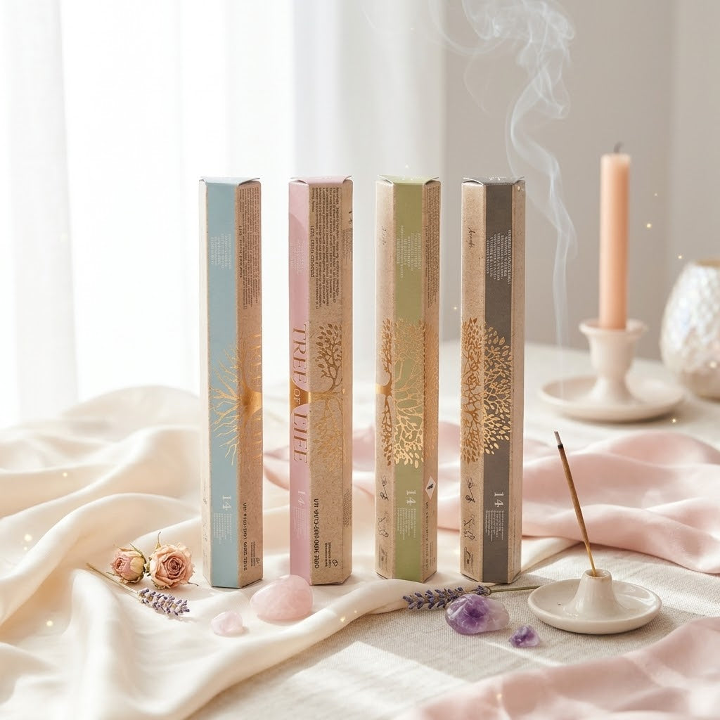 Incienso Artesanal Premium – Colección Árbol de la Vida