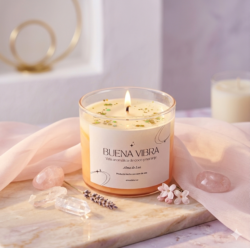 Vela Aromática "Buena Vibra"