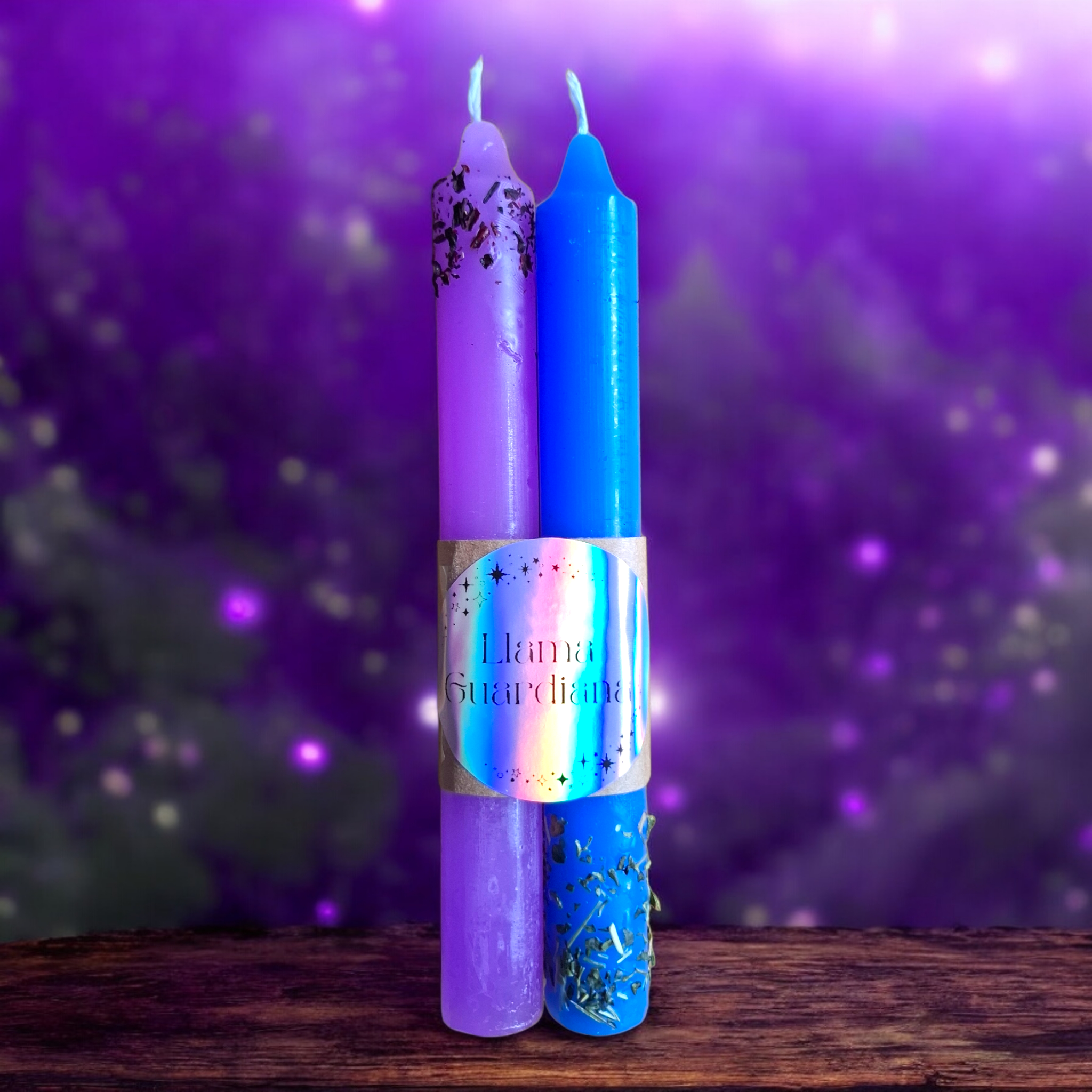 Llama Guardiana - Pack de 2 velas