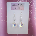 Pendientes estrellas iridiscentes
