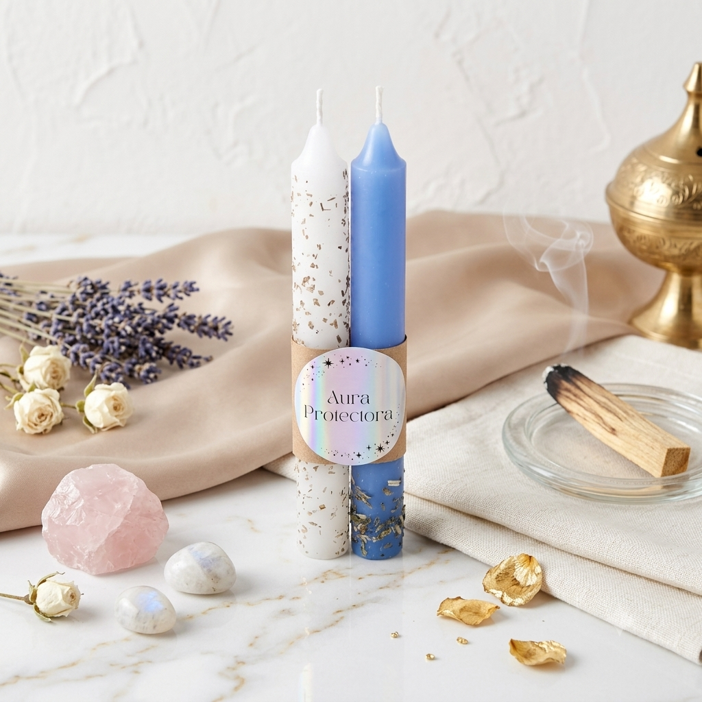 Aura Protectora – Pack de 2 Velas