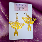 Pendientes Mariposa Dorada