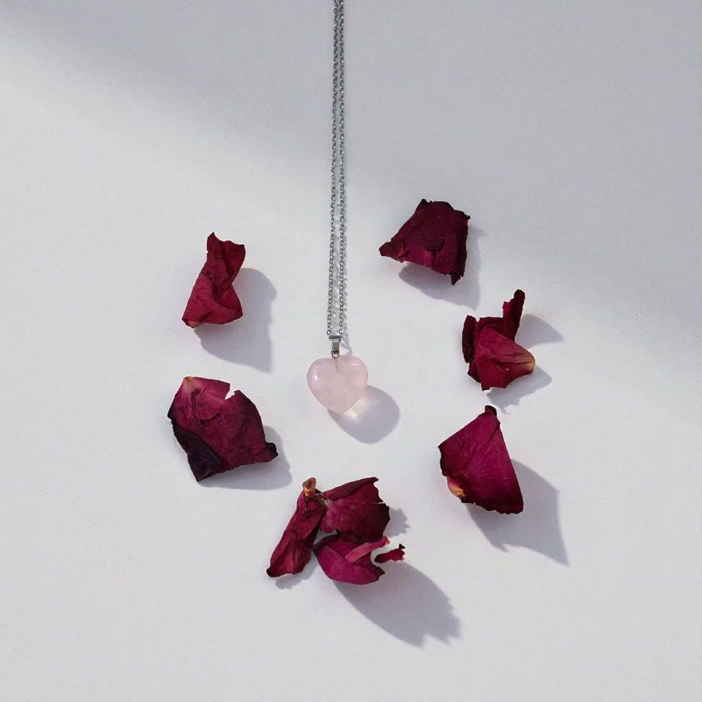 Collar de Cuarzo Rosa - Amor y Armonía Interior