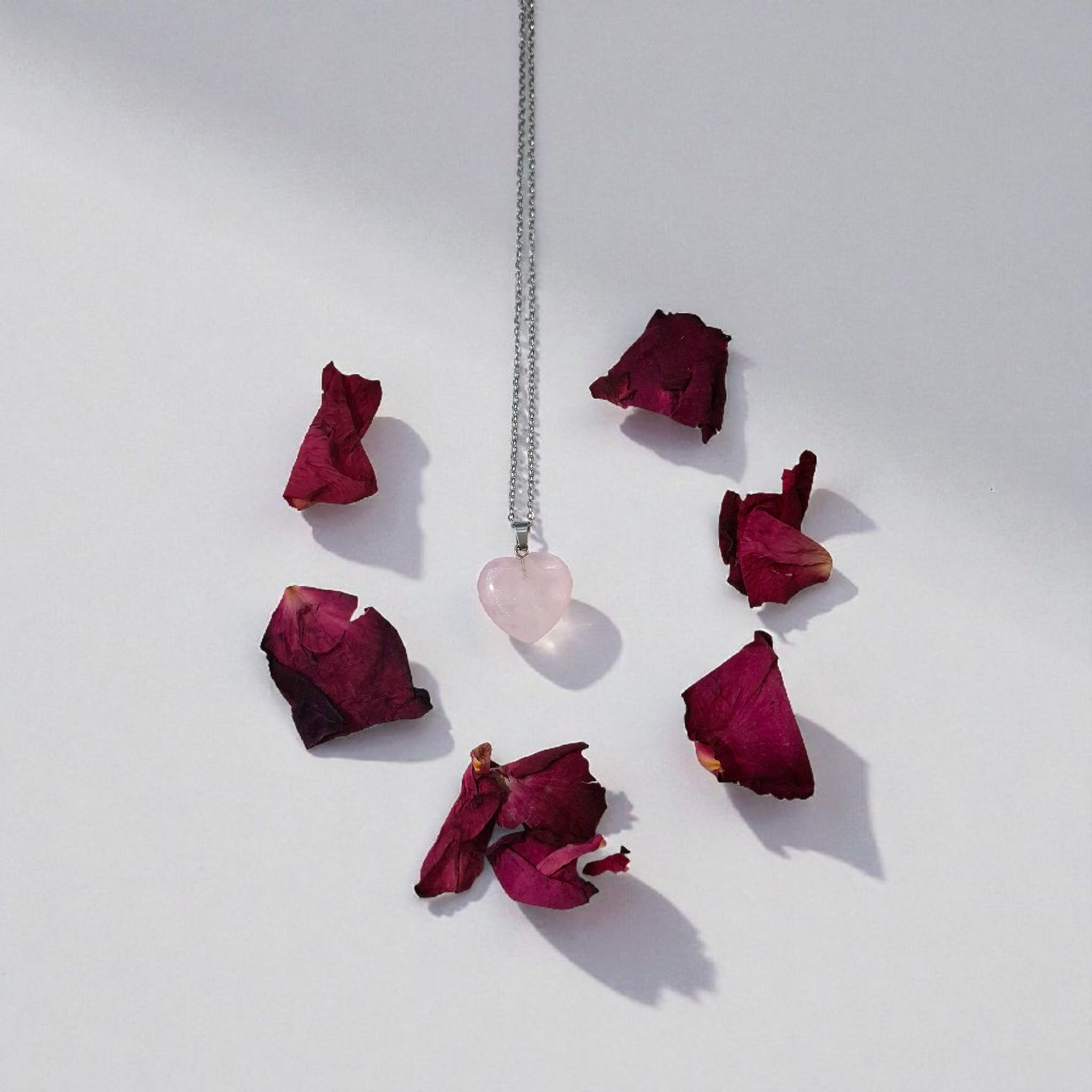 Collar de Cuarzo Rosa - Amor y Armonía Interior