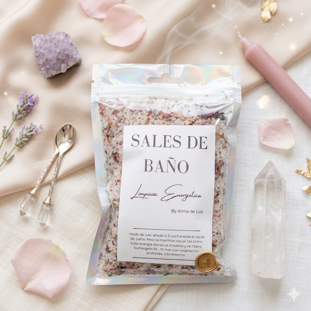 Sales de Baño - Limpieza Energética