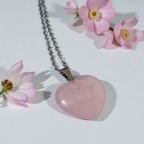 Collar de Cuarzo Rosa - Amor y Armonía Interior