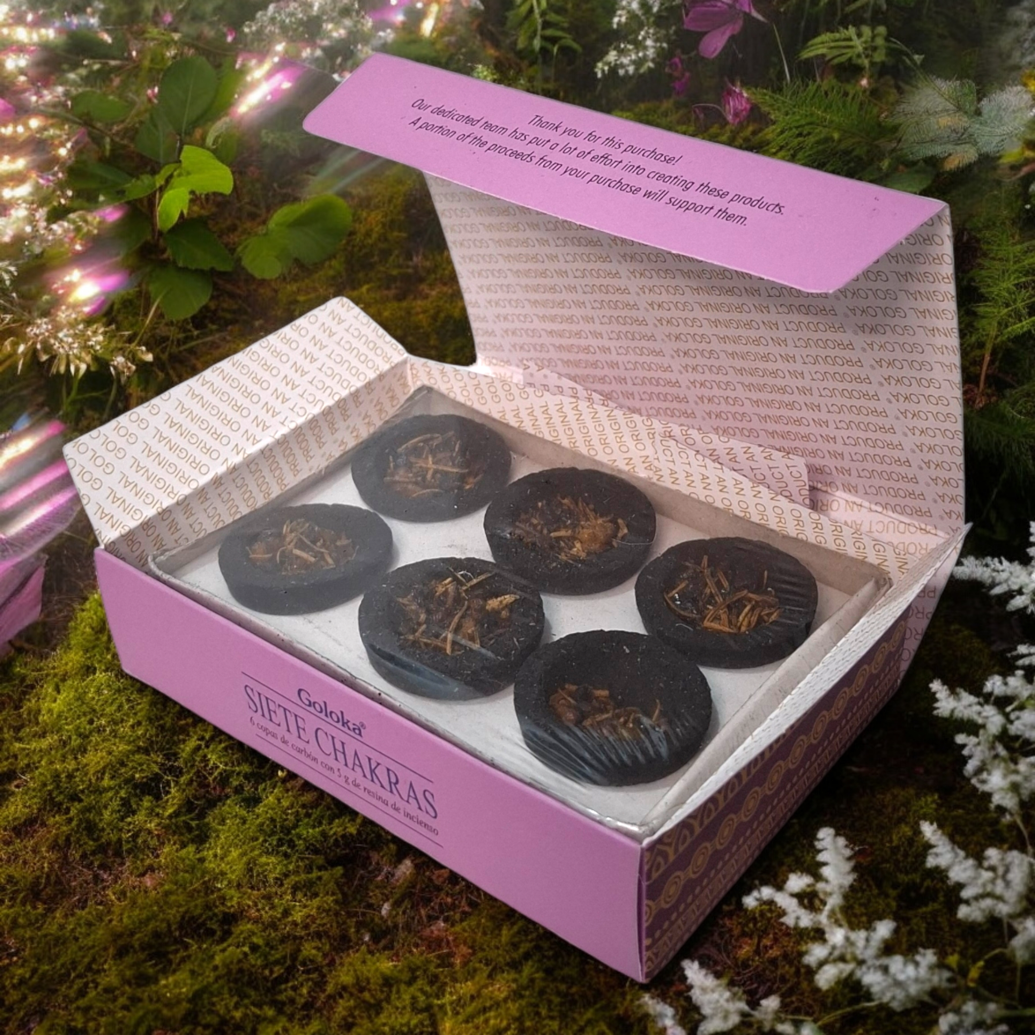 Resina de Incienso Siete Chakras