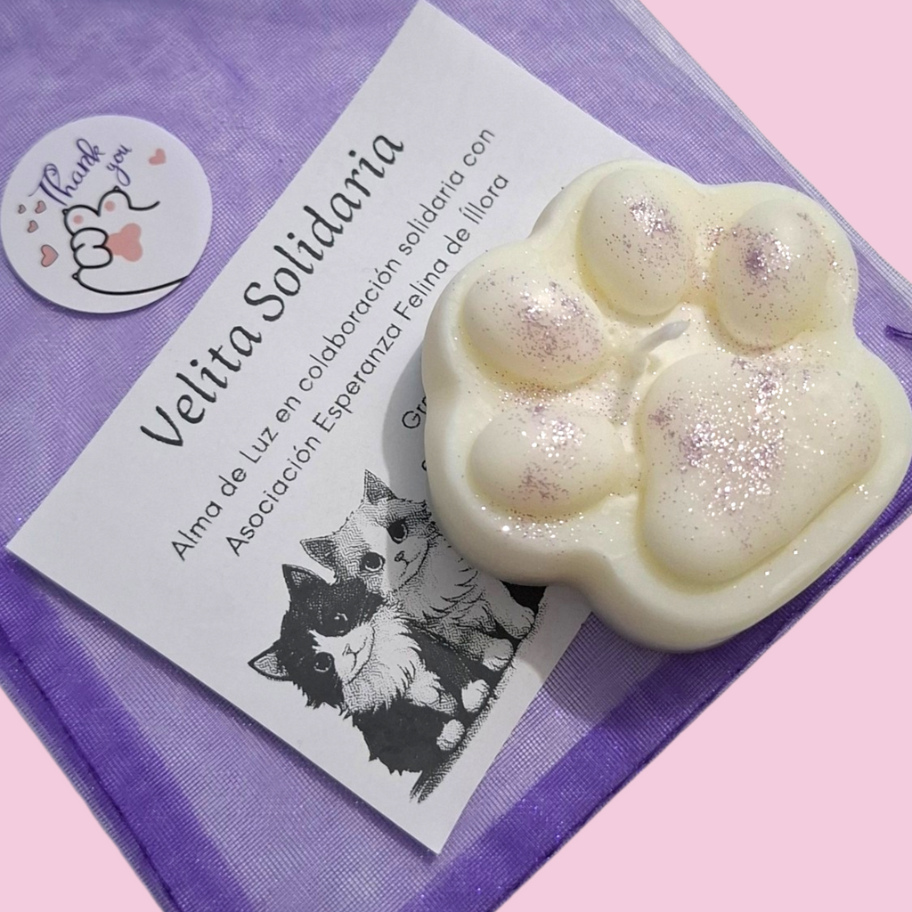 Velita de Huella Solidaria - Ayuda a Esperanza Felina
