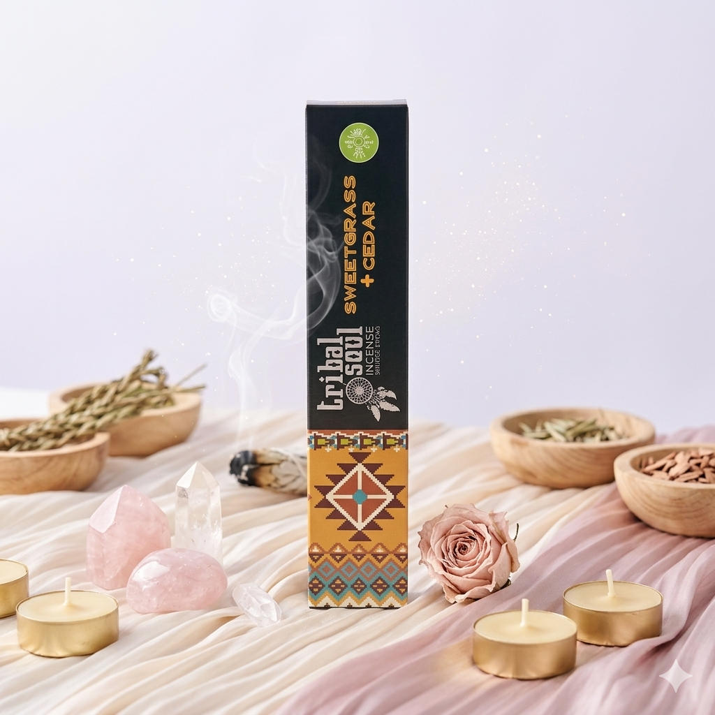 Incienso Hierba dulce y Cedro - Tribal Soul
