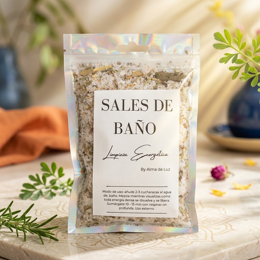 Sales de Baño - Limpieza Energética